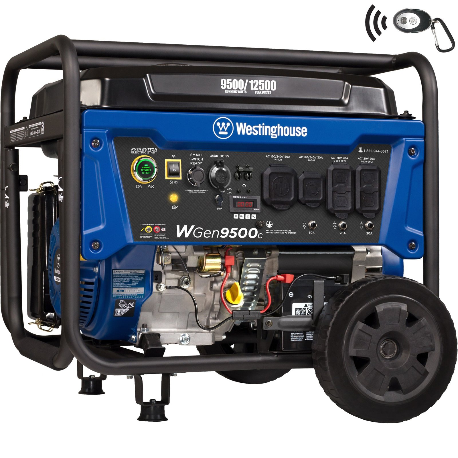 westinghouse-wgen9500c-remote-electric-start-9500-watt-single-fuel-gasoline-portable-generator-wgen9500c